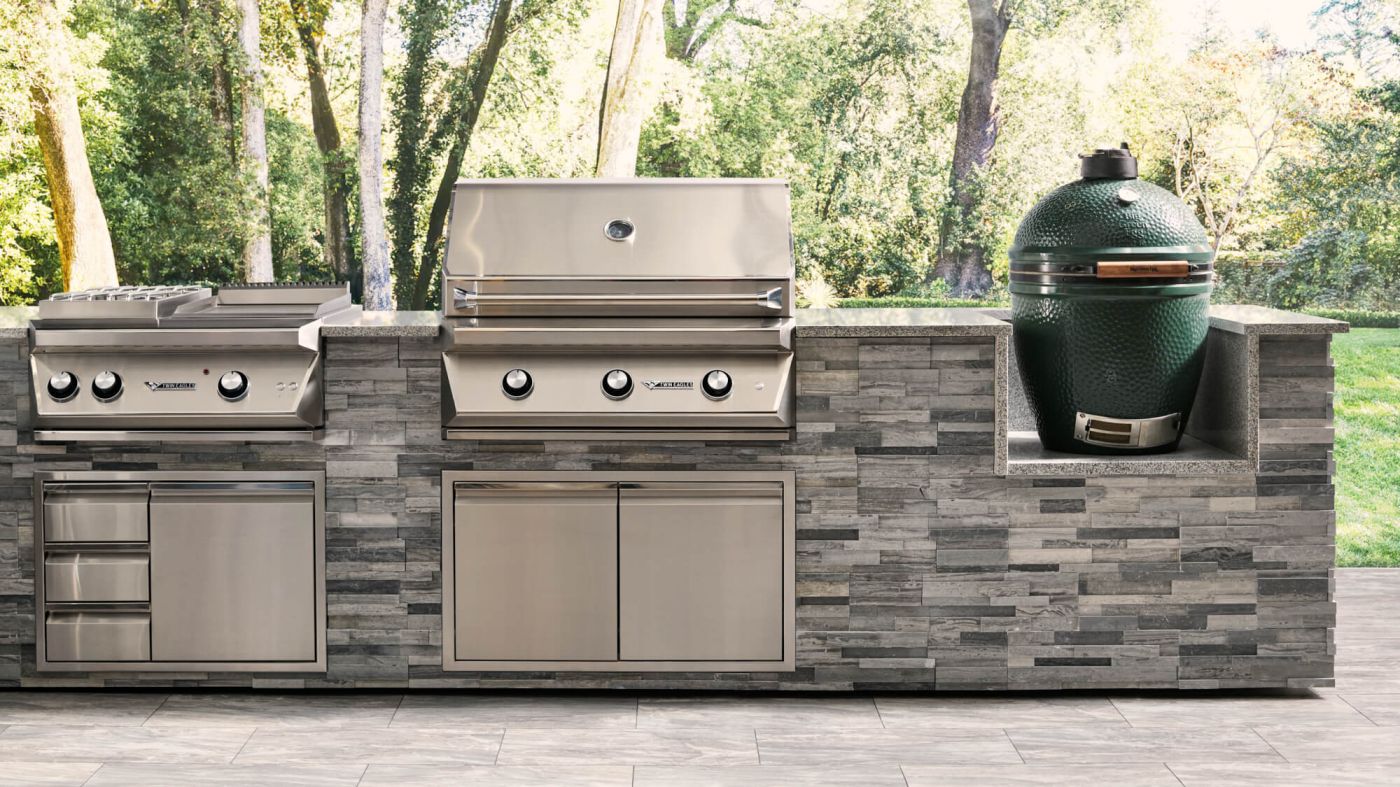 Modular Outdoor Kitchen Cabinets in North Carolina